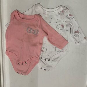 Hello kitty newborn shirts
